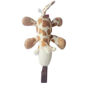 Nuby Plush Giraffe Pacifier Holder, Snoozies